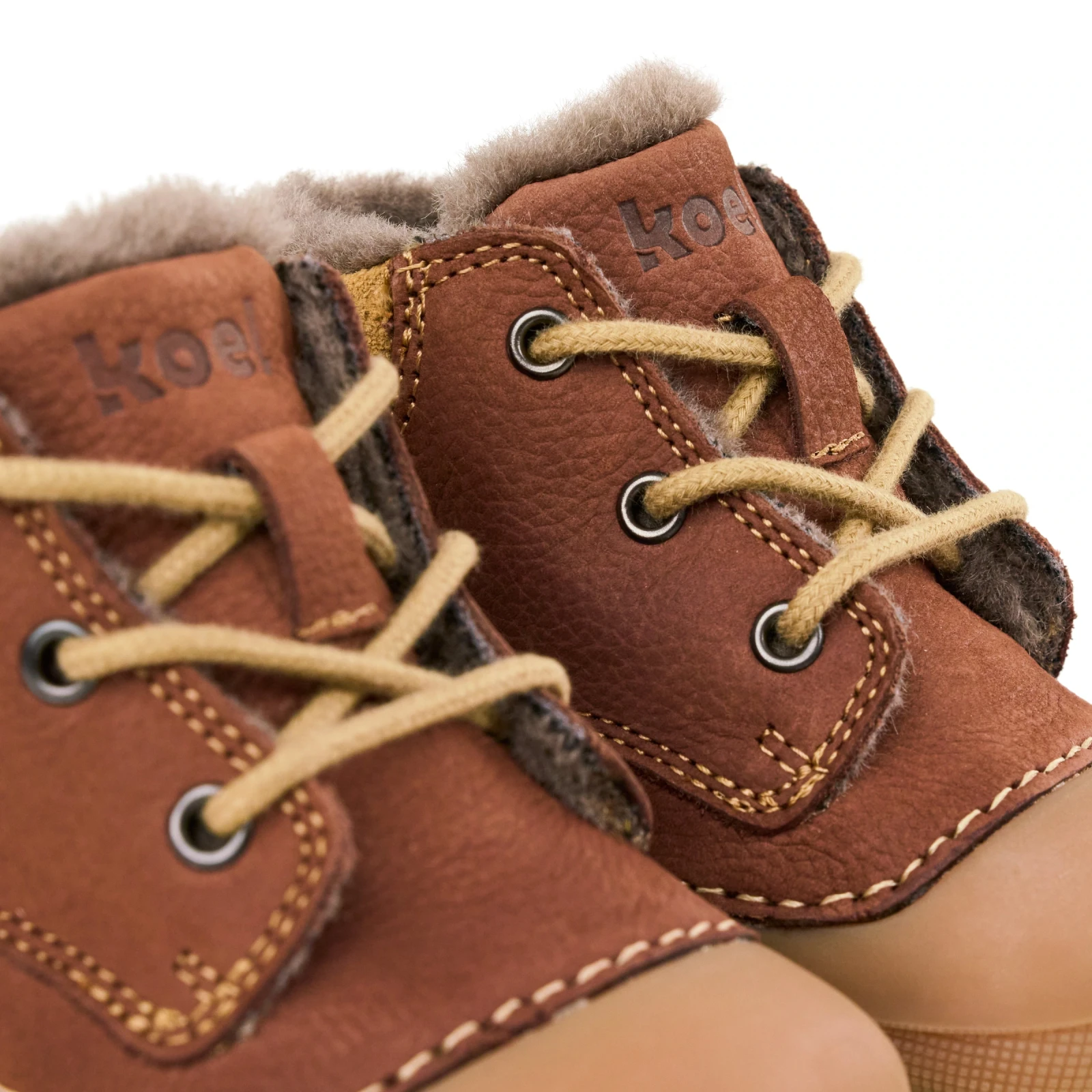 Повседневная обувь Koel AVA Leather Wool — шоколадный, фото 4