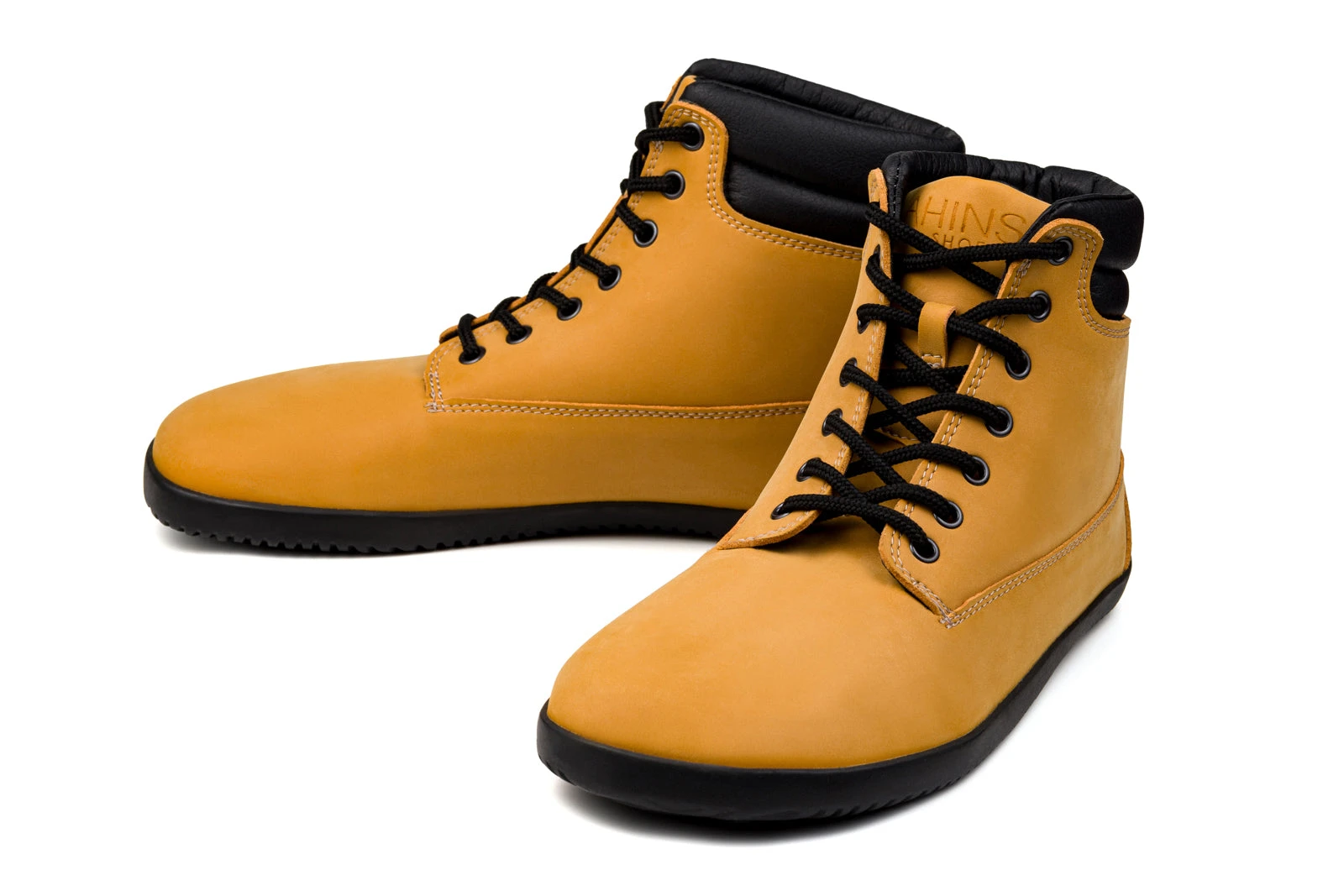 Ботинки Ahinsa Shuma City Barefoot — горчичный, фото 3