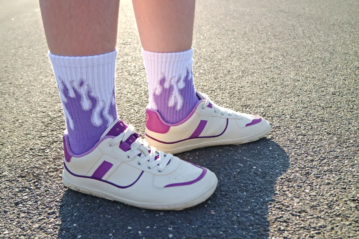 Босоногие кеды Paperkrane PLUM RETRO LOW, фото 3