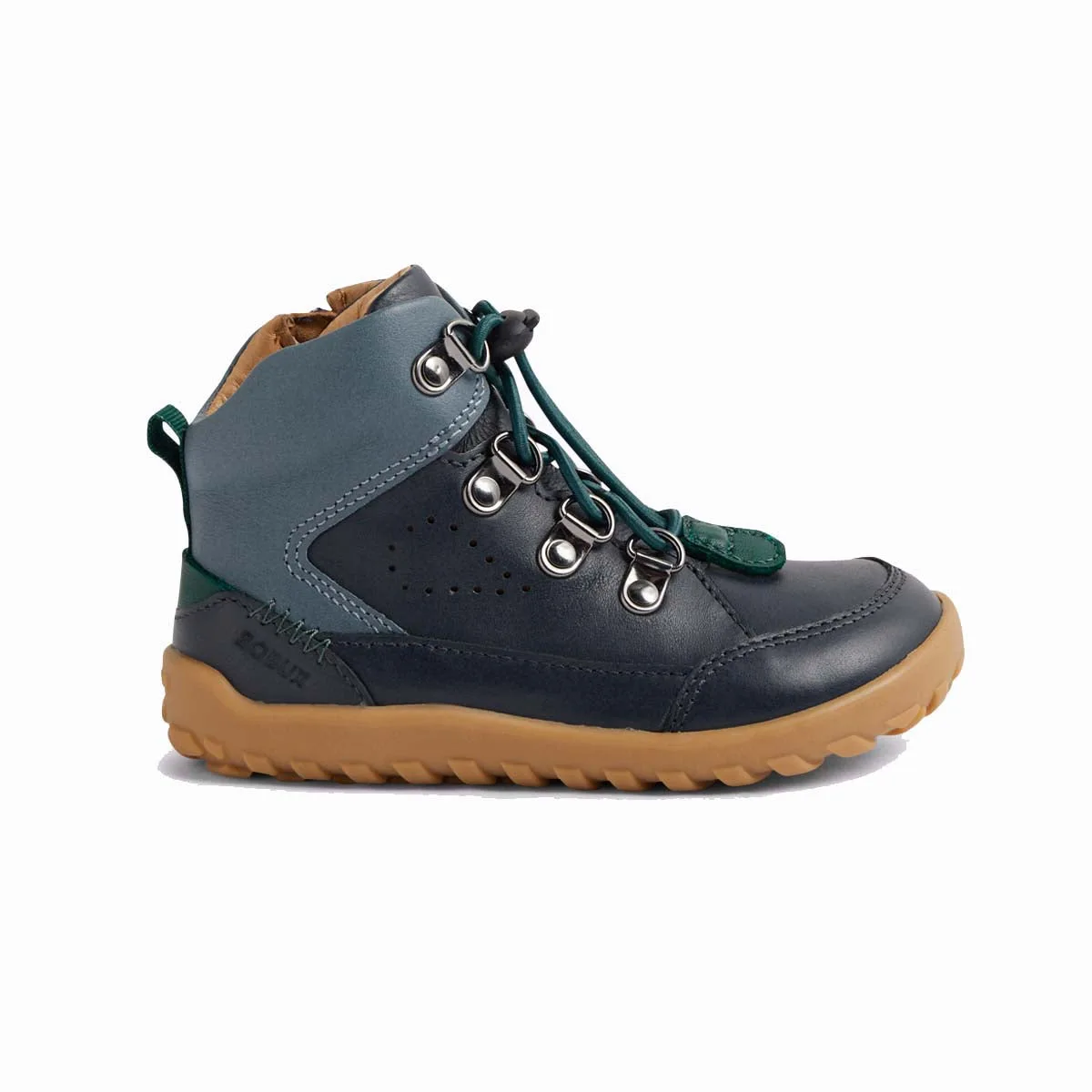 Детские босоногие ботинки Bobux Alpha Kid Plus Bran — Navy