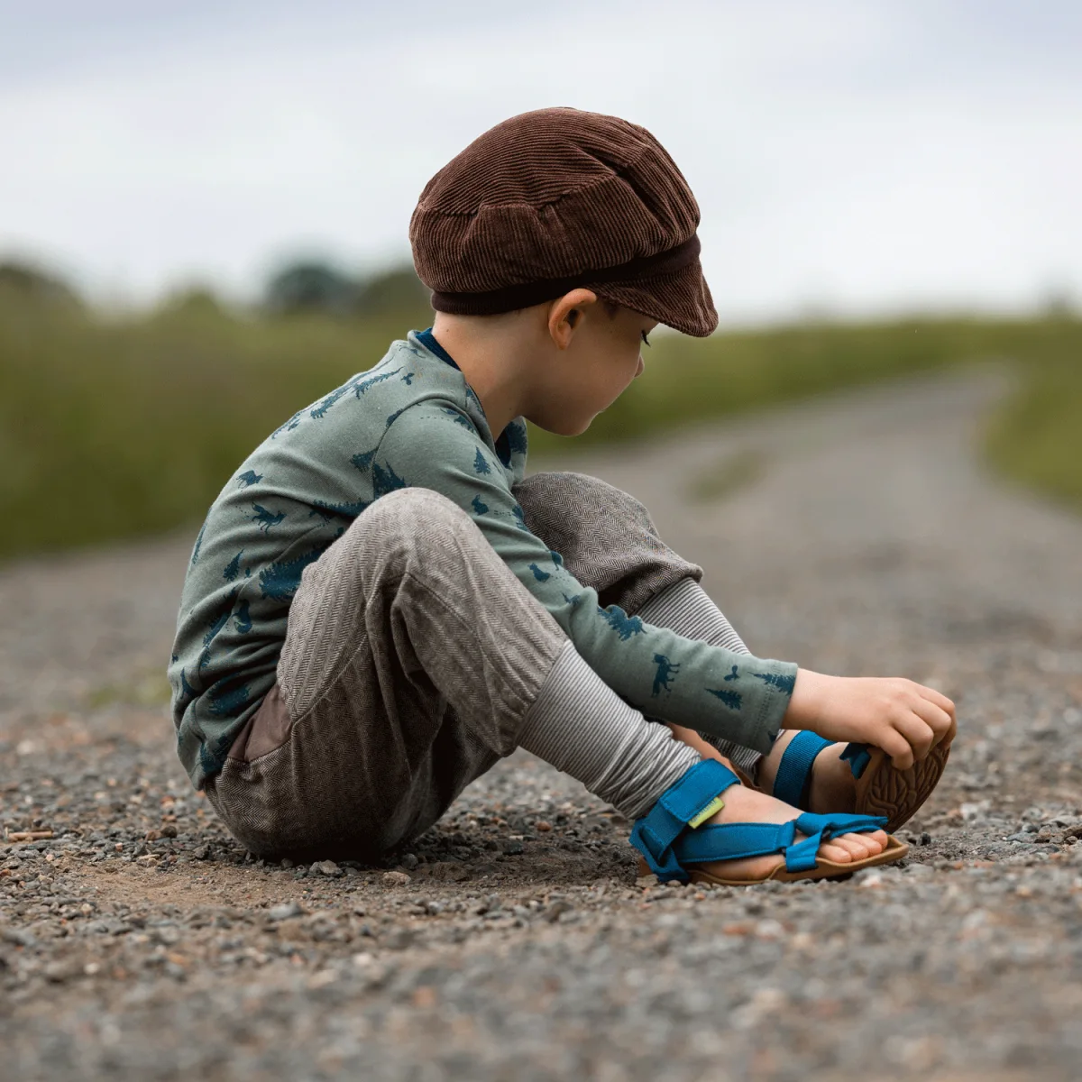 Босоногие сандалии bLIFESTYLE niobefalterSTYLE — синий, фото 6