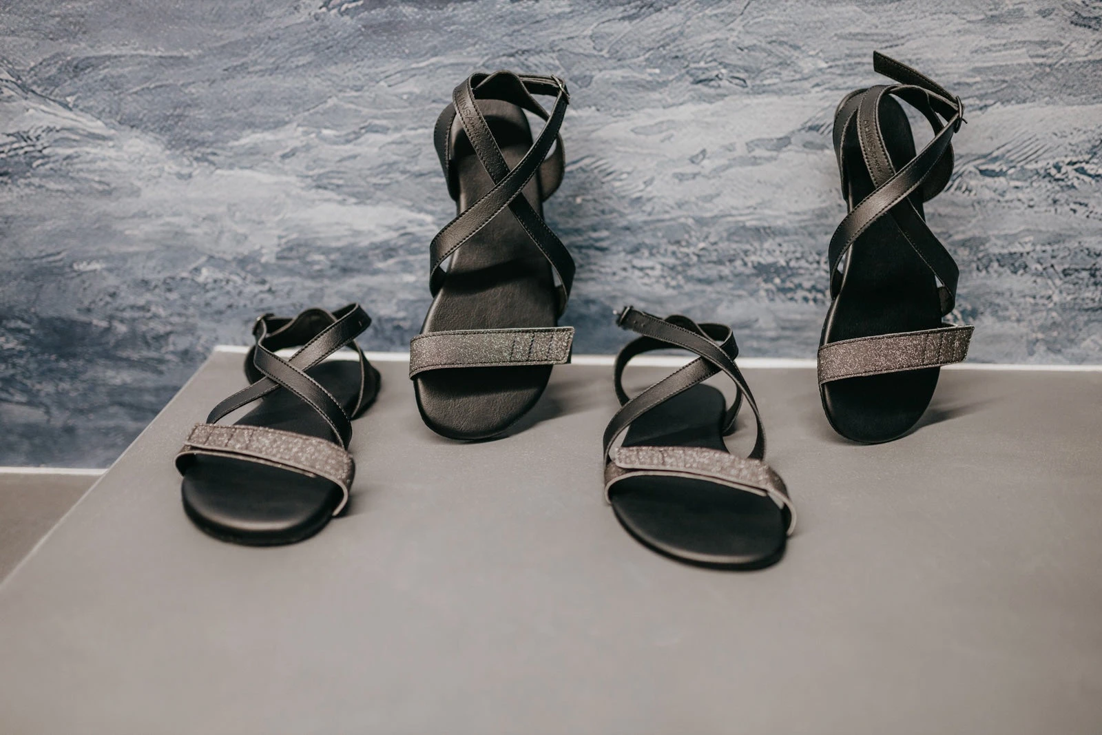 Сандалии Ahinsa Hava Sparkle Barefoot — чёрный, фото 11